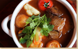 イメージ：英国風ビーフシチュー　ダンプリング添え　Beef Stew with Dumpling Potato
